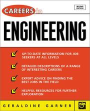 Cover of: Careers in Engineering (VGM Professional Careers Series)