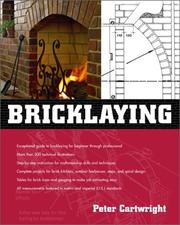 Cover of: Bricklaying | Cartwright, Peter.