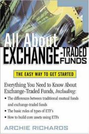 Cover of: All about Exchange Traded Funds