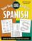 Cover of: Your first 100 words in Spanish