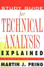 Cover of: Technical Analysis Explained by Martin J. Pring, Martin J. Pring