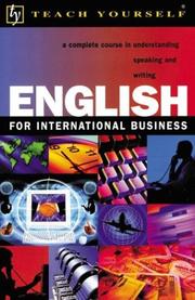 Cover of: Teach Yourself English for International Business Complete Course (Teach Yourself (NTC))