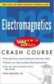 Cover of: Schaum's Easy Outline of Electromagnetics