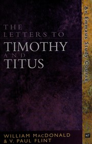 Cover of: The letters to Timothy and Titus