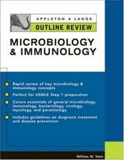 Cover of: Appleton & Lange Outline Review of Microbiology & Immunology (Appleton & Lange Review Book Series)