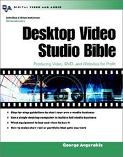 Cover of: Desktop Video Studio Bible  | George Avgerakis