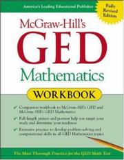 Cover of: McGraw-Hill's GED Mathematics Workbook