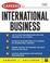 Cover of: Careers in International Business