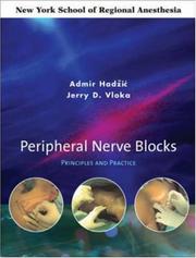 Cover of: Peripheral nerve blocks