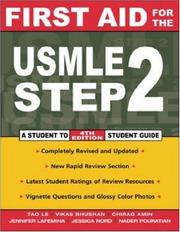 Cover of: First aid for the USMLE step 2: a student to student guide