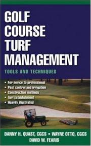 Cover of: Golf Course Turf Management: Tools and Techniques