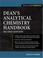 Cover of: Dean's analytical chemistry handbook
