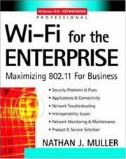 Cover of: Wi-Fi for the Enterprise : Maximizing 802.11 For Business