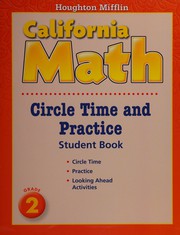 Cover of: Mathmatics, circle time and practice book level 3