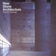 Cover of: New stone architecture by David Dernie