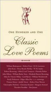 Cover of: 101 Classic Love Poems
