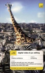 Cover of: Teach yourself digital video and PC editing