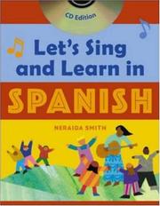 Cover of: Let's Sing and Learn in Spanish, Book and CD Edition