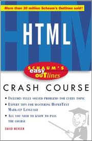 Cover of: Schaum's Easy Outline HTML