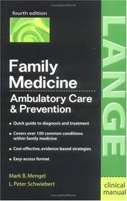 Cover of: Family medicine: ambulatory care & prevention