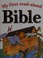 Cover of: My first read-aloud Bible