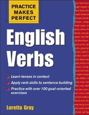 Cover of: English verbs