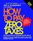 Cover of: How to Pay Zero Taxes, 2004