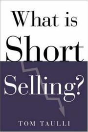 Cover of: What Is Short Selling?