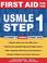 Cover of: First Aid for the USMLE Step 1