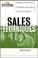 Cover of: Sales techniques