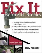 Cover of: Fix it Before it Breaks by Terry Kennedy