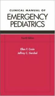 Cover of: Clinical Manual of Emergency Pediatrics Value Pack | Ellen F. Crain