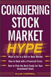 Cover of: Conquering Stock Market Hype by Allan Campbell