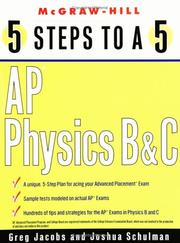 Cover of: AP physics B and C