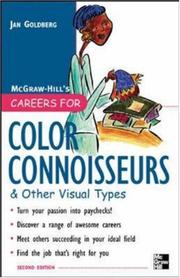 Cover of: Careers for Color Connoisseurs & Other Visual Types, Second edition (Careers for You Series)