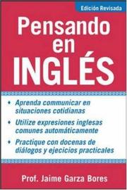 Cover of: Pensando en inglés