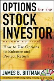 Cover of: Options for the Stock Investor by James B. Bittman, James B. Bittman