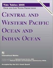 Cover of: Tide Tables 2005 (Tide Tables Central and Western Pacific Ocean and Indian Ocean) by NOAA