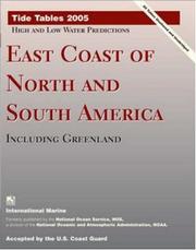 Cover of: Tide Tables 2005 (Tide Tables East Coast of North and South America) by NOAA