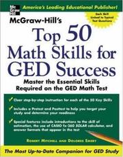 Cover of: McGraw -Hill's Top 50 Math Skills For GED Success