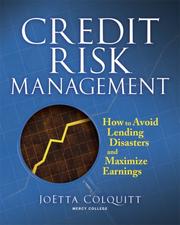 Cover of: Credit Risk Management | Joetta Colquitt