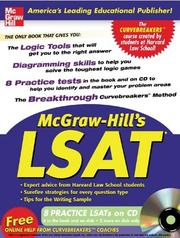 Cover of: McGraw-Hill's LSAT with Cd-Rom (McGraw-Hill's LSAT (W/CD))