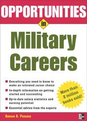 Cover of: Opportunities in Military Careers, revised edition (Opportunities in)