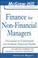Cover of: Finance for Nonfinancial Managers (Mcgrawhill Professional Education Series)