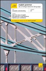 Cover of: Teach Yourself English Grammar, New Edition (Teach Yourself)