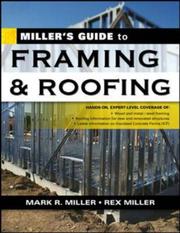 Cover of: Miller's Guide to Framing and Roofing (Miller's Guides)