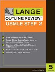 Cover of: Lange outline review. by Joel S. Goldberg