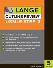 Cover of: Lange outline review.