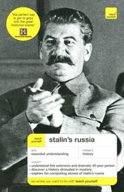 Cover of: Teach Yourself Stalin's Russia (Teach Yourself)
