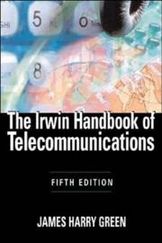 Cover of: The Irwin Handbook of Telecommunications, 5E (Irwin Handbook of Telecommunications)